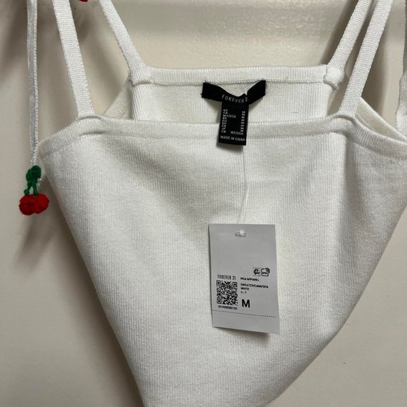 Forever 21 Sweater-Knit Cherry Cami - Picture 4 of 4